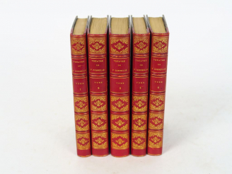 Vente aux enchères CORNEILLE (Pierre). Théâtre publié en cinq volumes et précédé d’une pr