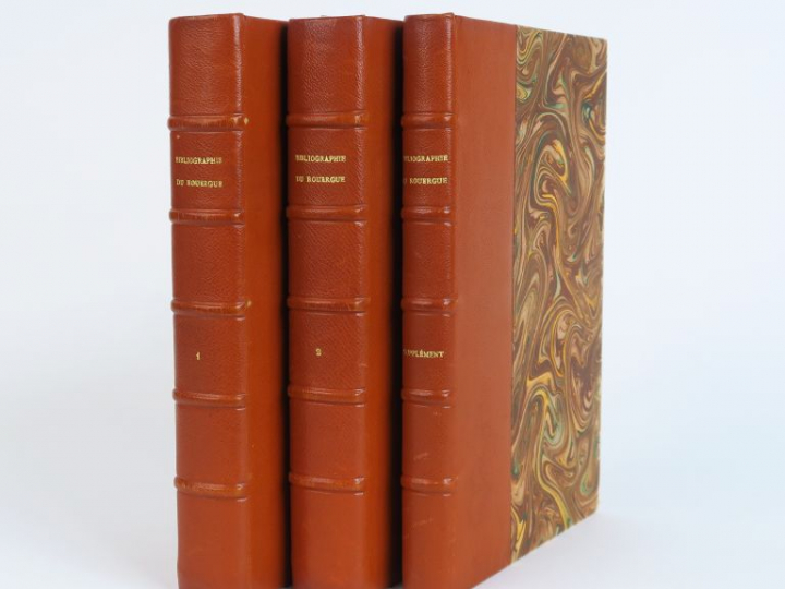 COUDERC (Camille). Bibliographie historique du Rouergue. Rodez, Impr. 