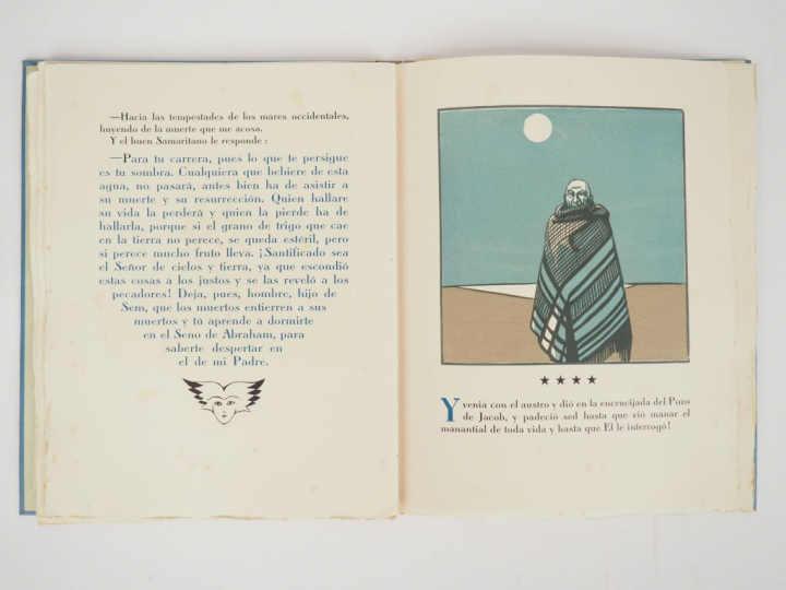 D'HALMAR (Augusto). 4 Evangelios en uno, avec une traduction française