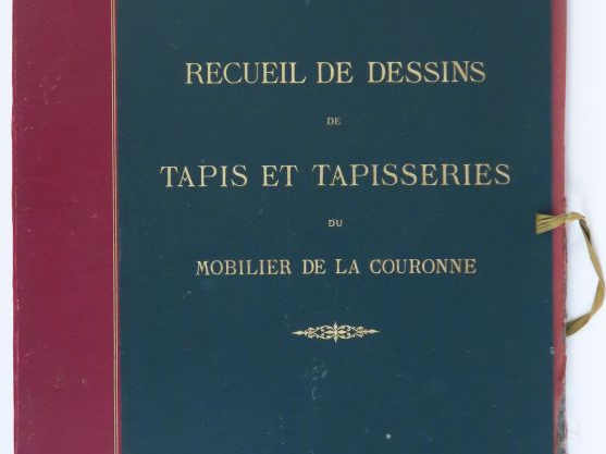 DUMONTHIER (incomplet). Recueil de dessins, de tapis et de tapisseries