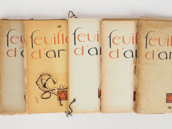 FEUILLETS D'ART. Directeurs. Edmond Moussié et Michel Dufet. N° 1, mai