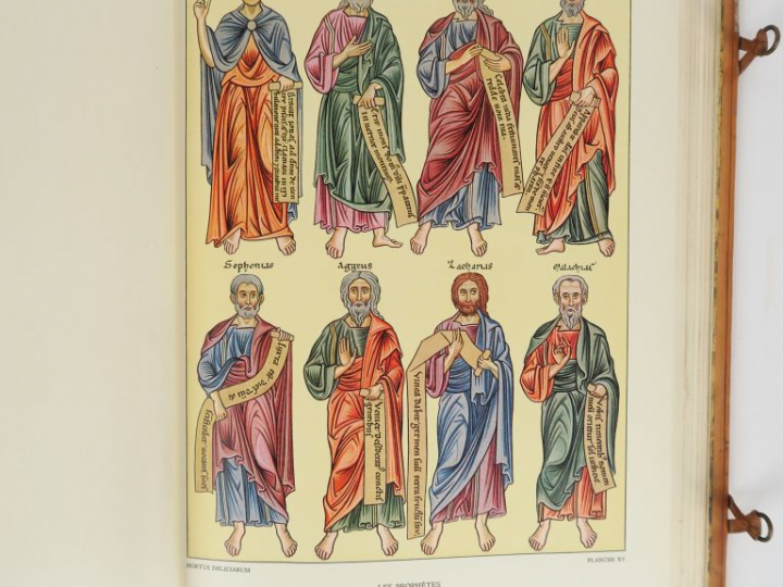 HERRADE DE LANDSBERG (Abesse du Mont Saint-Odile 1167-1195). HORTUS DE