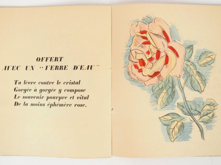 MALLARME (Stéphane). Madrigaux. Images de Raoul DUFY. Paris, La Sirène