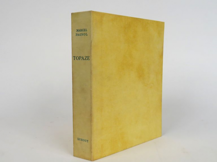 PAGNOL (Marcel). Topaze. Illustrations de DUBOUT. Monte-Carlo, Edition