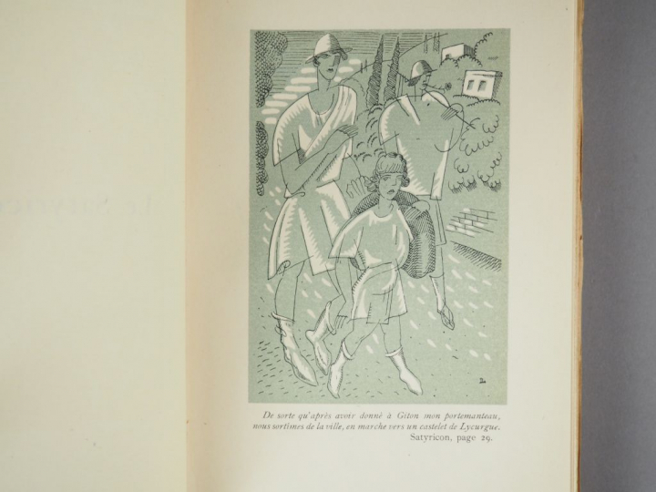 PETRONE. La Satiricon. Traduction de Laurent Tailhade. Illustrations d