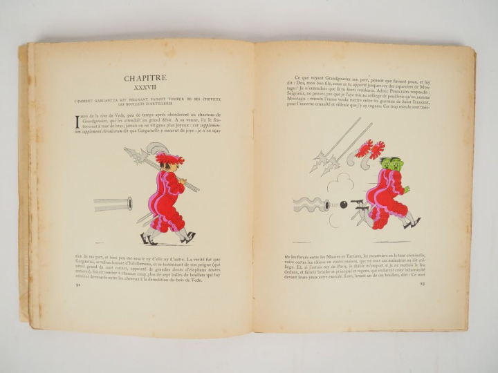 RABELAIS (François). Gargantua. Illustrations de DUBOUT. Paris, Librai