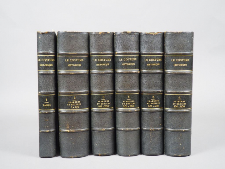 RACINET (A.). Le Costume historique. Types principaux du vêtement et d