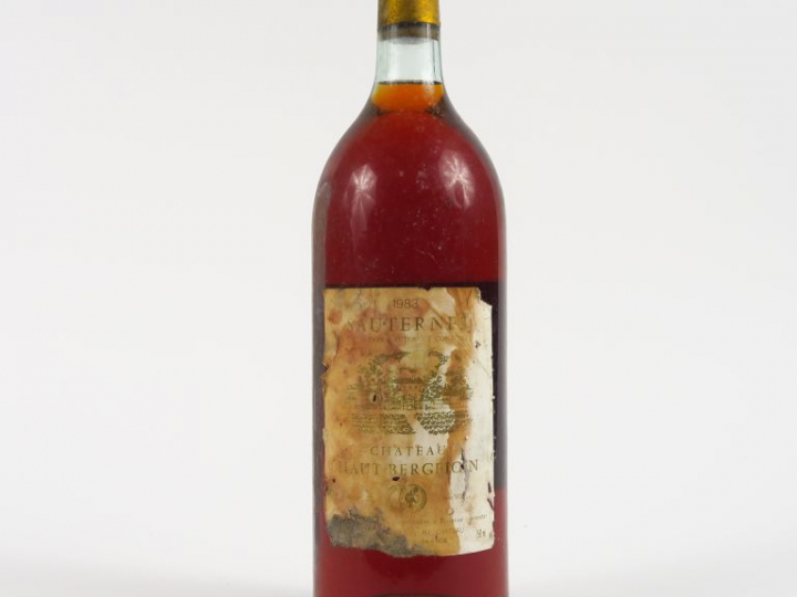 1 MAGNUM CHÂTEAU HAUT BERGERON SAUTERNES - 1983 - BG++/ET