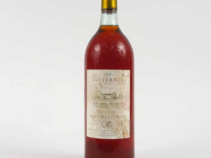 1 MAGNUM CHÂTEAU HAUT BERGERON SAUTERNES - 1989 - BG++