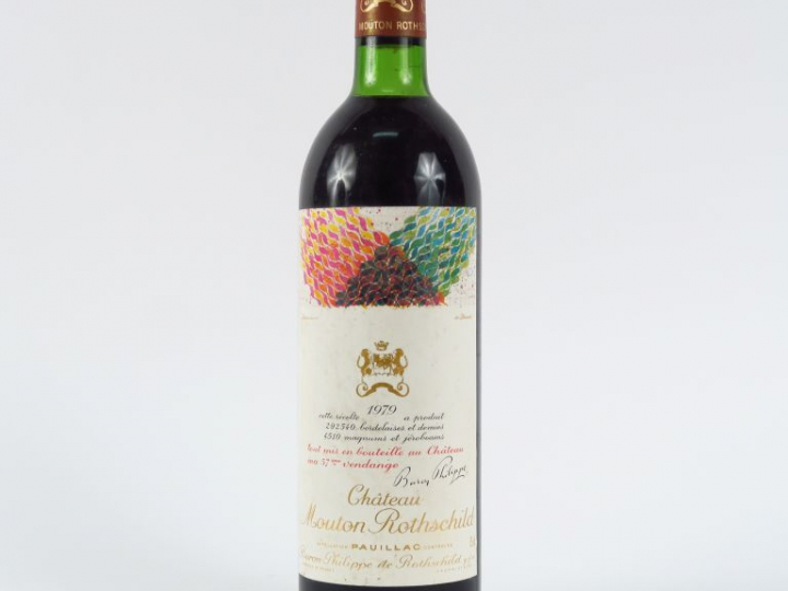 1 BOUTEILLE CHÂTEAU MOUTON ROTHSCHILD 1er GCC PAUILLAC - 1979 - LB