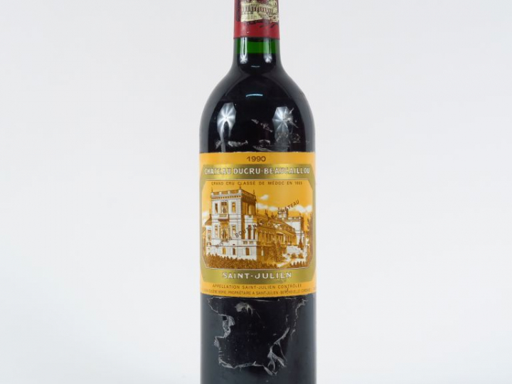 1 BOUTEILLE CHÂTEAU DUCRU BEAUCAILLOU GCC ST JULIEN - 1990