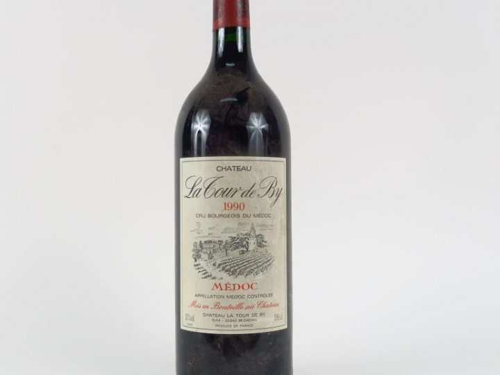 1 MAGNUM CHÂTEAU LA TOUR DE BY CB MEDOC - 1990
