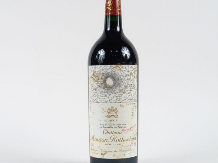 1 MAGNUM CHÂTEAU MOUTON ROTHSCHIILD 1er GCC PAUILLAC - 2002