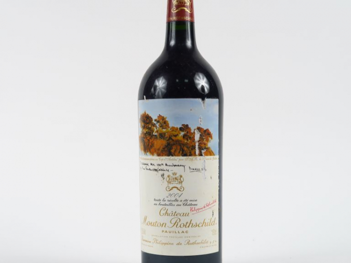 1 MAGNUM CHÂTEAU MOUTON ROTHSCHIILD 1er GCC PAUILLAC - 2004 - ELA