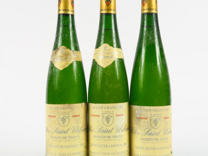 3 BOUTEILLES GEWURZTRAMINER 'CLOS ST URBAIN' RANGEN DE THANN ZIND HUMB