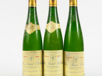 Vente aux enchères 3 BOUTEILLES GEWURZTRAMINER 'CLOS ST URBAIN' RANGEN DE THANN ZIND HUMB