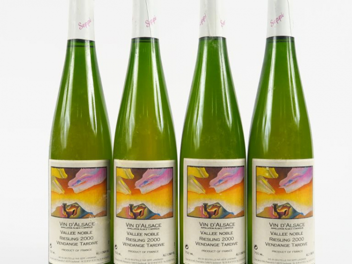 4 BOUTEILLES RIESLING V.T. BOLLENBERG VALLE NOBLE - 2000