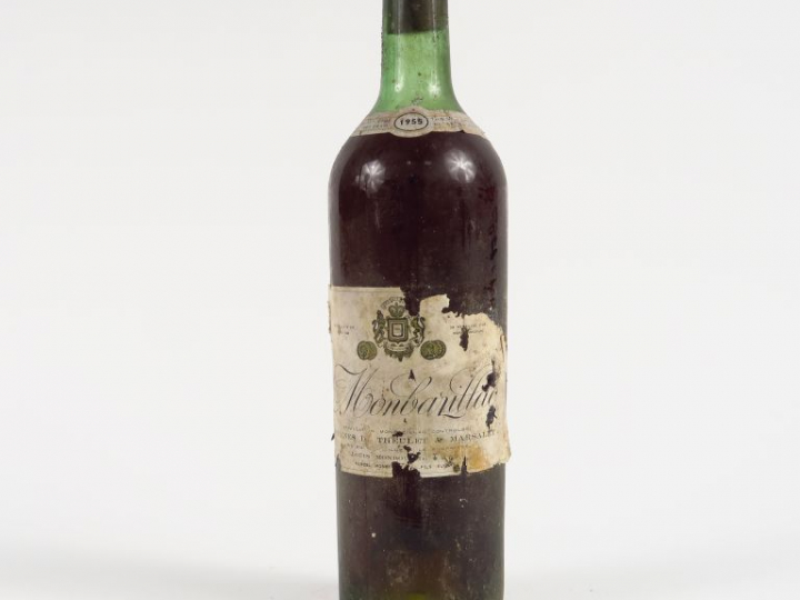 1 BOUTEILLE MONBAZILLAC DOMAINES DE THIEULET et MARSALET - 1955 - LB-H