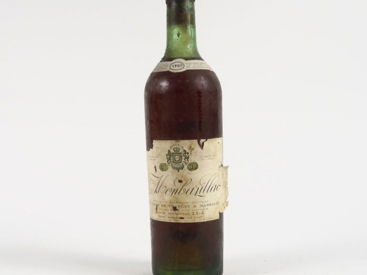 1 BOUTEILLE MONBAZILLAC DOMAINES DE THIEULET et MARSALET - 1955 - LB/P