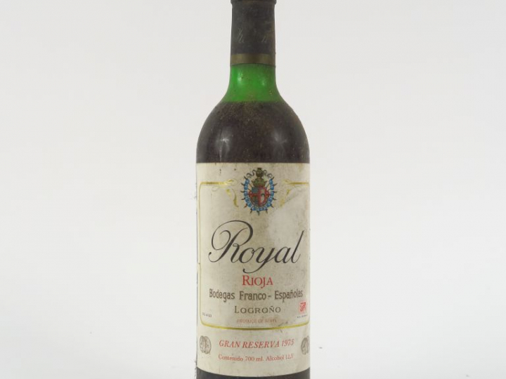 1 BOUTEILLE ROYAL RIOJA GRAN RESERVA - 1975 - HEP