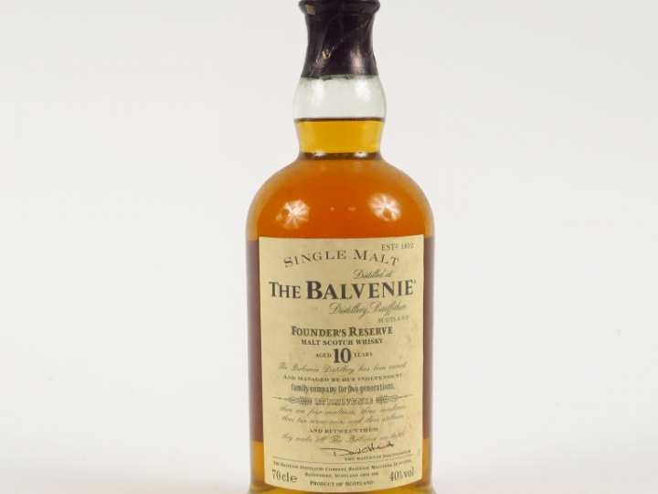 1 BOUTEILLE THE BALVENIE 10 ANS 