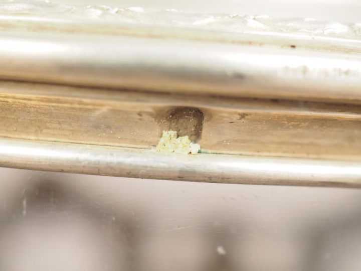 Sucrier en argent, poinçon Minerve, à décor ajouré de feuilles d'acant
