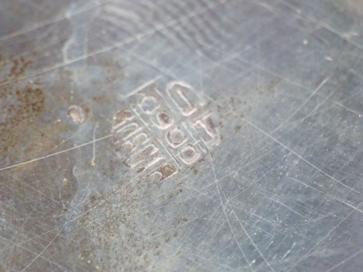 Service à thé et à café quatre pièces en argent étranger 900 millièmes