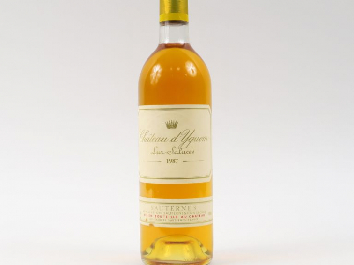 1 BOUTEILLE CHÂTEAU D'YQUEM 1er CCS SAUTERNES - 1987 - BG