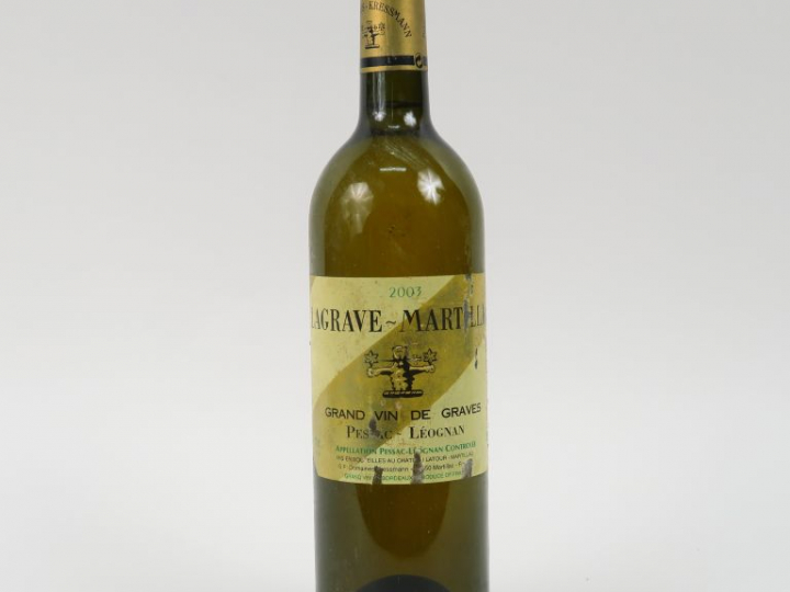 1 BOUTEILLE LAGRAVE MARTILLAC GRAVES - 2003