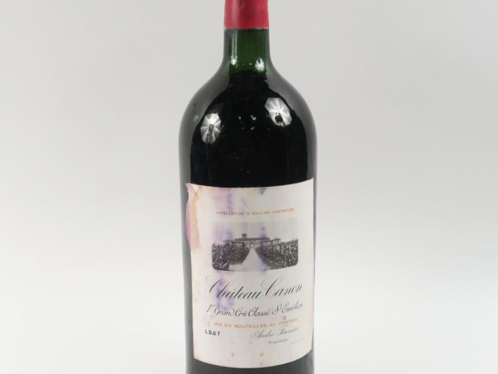 1 JEROBOAM CHÂTEAU CANON 1er GCC ST EMILION - 1967 - BG - CBO