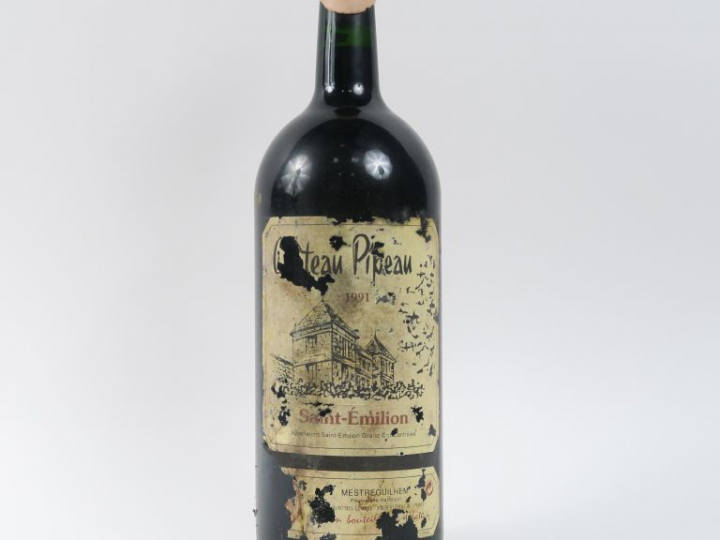 1 DOUBLE MAGNUM CHÂTEAU PIPEAU GC ST EMILION - 1991 - CBO - EA