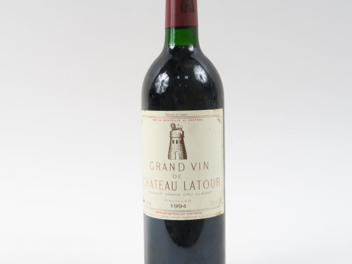 1 BOUTEILLE CHÂTEAU LATOUR 1er GCC PAUILLAC - 1994 - BG+