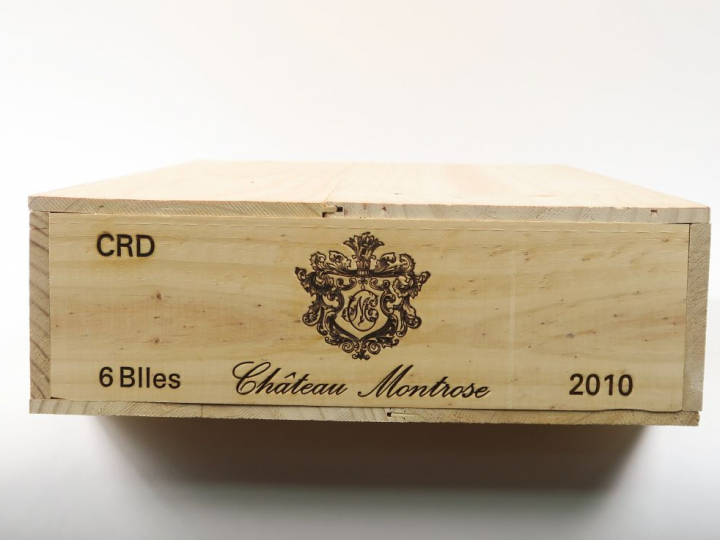 6 BOUTEILLES CHÂTEAU MONTROSE GCC ST ESTEPHE - 2010 - CBO