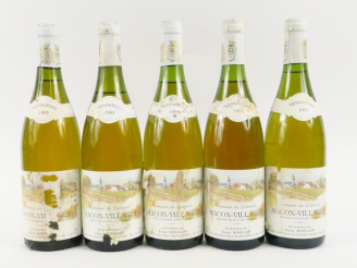 Vente aux enchères 6 BOUTEILLES MACON VILLAGE DOMAINE DE LALANDE MORILLON - 1995