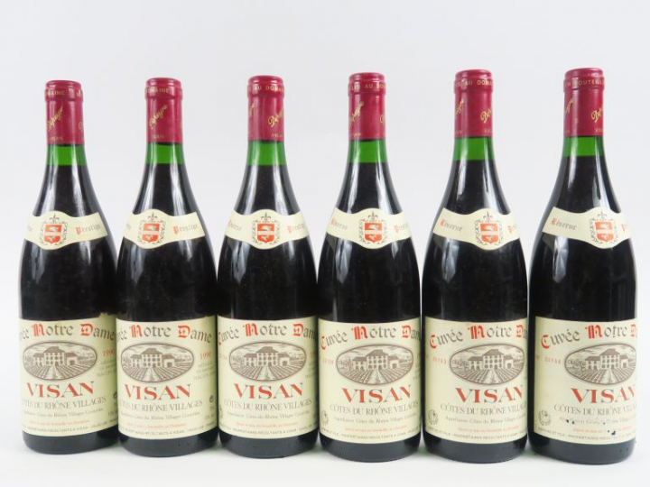 6 BOUTEILLES CÔTES DU RHÔNE VILLAGES VISAN 'CUVEE NOTRE DAME' DEPEYRE 