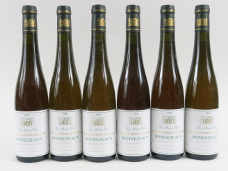 Vente aux enchères 6 BOUTEILLES (50 CL) BONNEZEAUX 'LES MENUS CLOS' CHÂTEAU PERRAY JOUANN