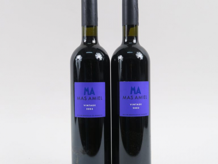 2 BOUTEILLES MAURY MAS AMIEL 'VINTAGE 2003'