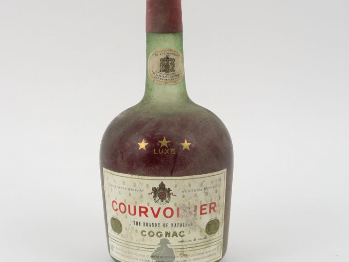 1 VIEILLE BOUTEILLE COGNAC COURVOISIER