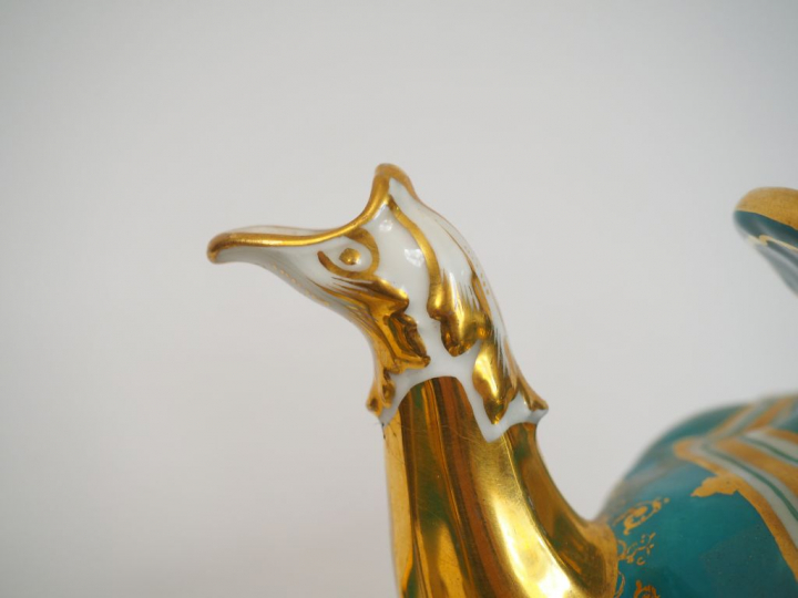 Service à thé et à café Louis-Philippe en porcelaine de Paris, à décor