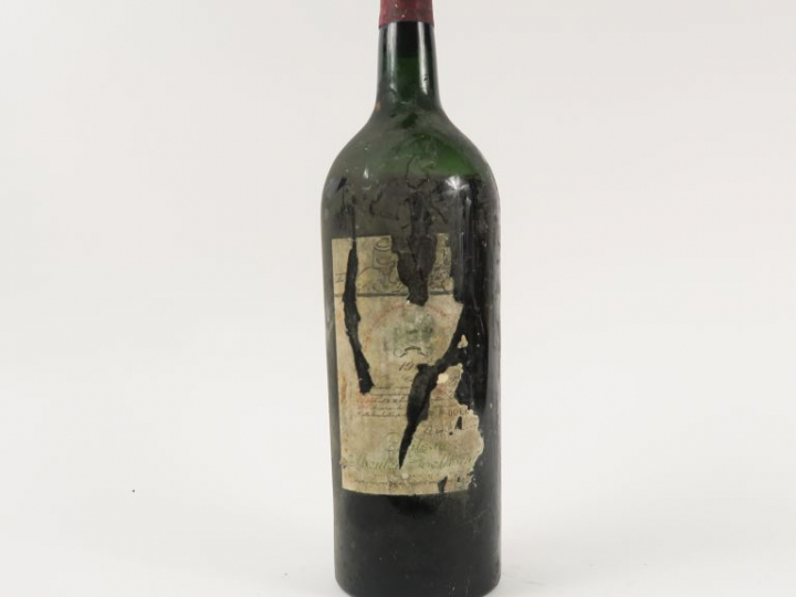 1 MAGNUM CHÂTEAU MOUTON ROTHSCHILD 1er GCC PAUILLAC - 1955 - BEP/ETA/C