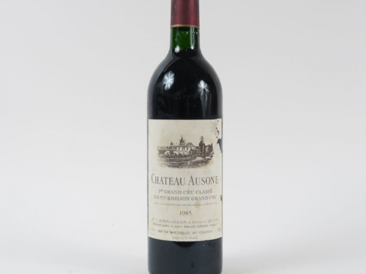 1 BOUTEILLE CHÂTEAU AUSONE 1er GCC ST EMILION - 1985 - BG/ELA