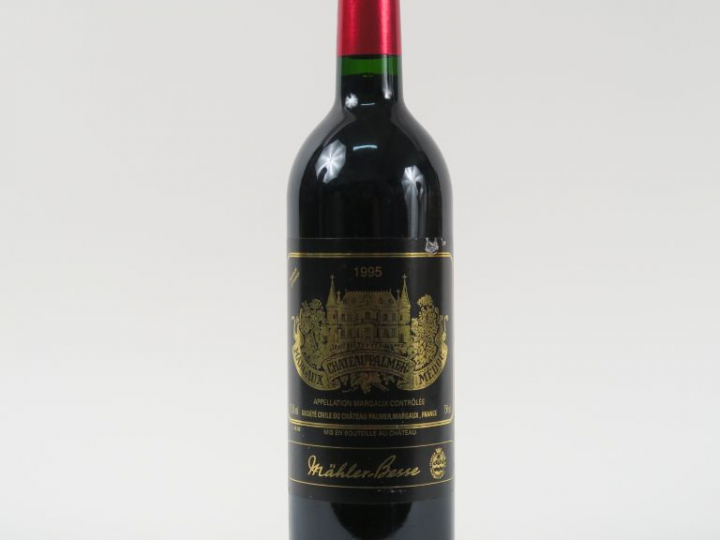 1 BOUTEILLE CHÂTEAU PALMER GCC MARGAUX - 1995 - ETLA