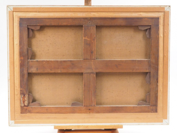 	Ecole française début XIXème. 'Nymphes au bain' et 'La lecture du bil