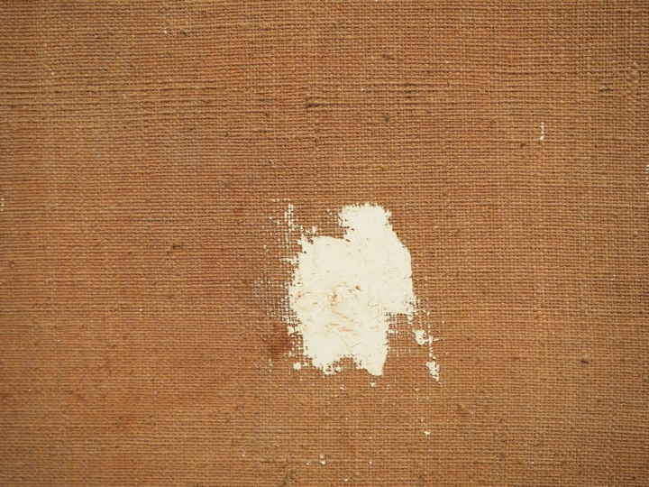 Ecole française XIXème. 'La Sybille'. Huile sur toile. Dim. : 118 x 94