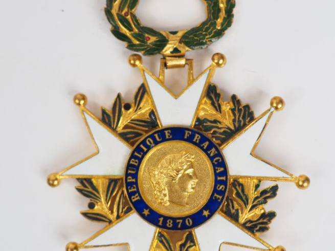 Ordre de commandeur de la légion d’honneur Troisième République avec s