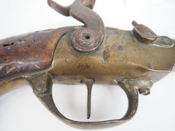 Pistolet réglementaire français 1777 de la manufacture de St Etienne, 