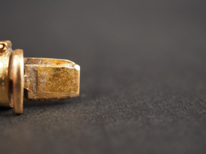 Bracelet souple en or jaune, maille tube. Long.17 cm Poids. 35,80 g