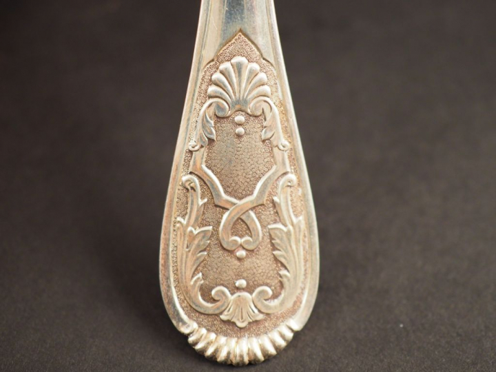 Petit nécessaire d'enfant de style Art déco en argent, poinçon Minerve