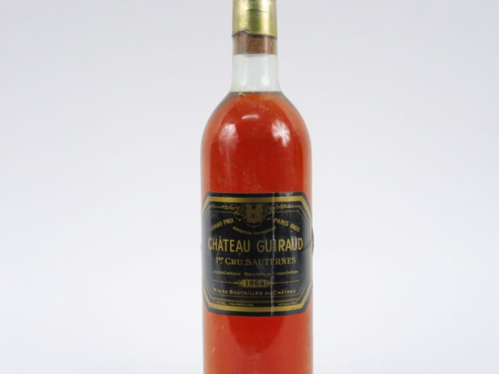 1 BOUTEILLE CHÂTEAU GUIRAUD 1er CC SAUTERNES - 1964 - LB