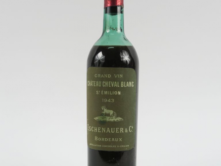 1 BOUTEILLE CHÂTEAU CHEVAL BLANC 1er GCC ST EMILION MISE ESCHENAUER - 